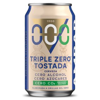 Cerveza Tostada Triple Zero Ambar 33 Cl