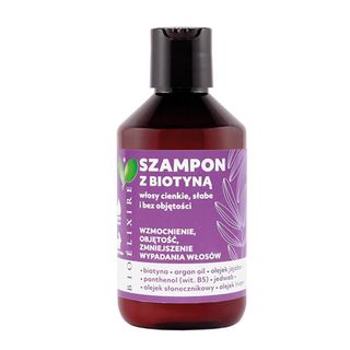 Bioelixire Szampon do włosów z biotyną, 300 ml