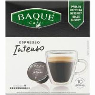 Café Sabor Intenso Cdg Baqué, Caja 10 Monodosis (18243667)