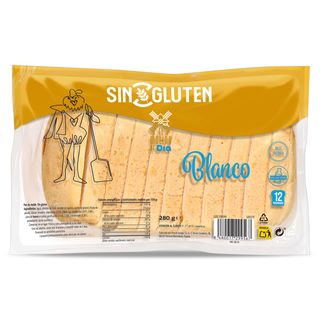 Pan De Molde Sin Gluten El Molino De Dia Bolsa 280 G