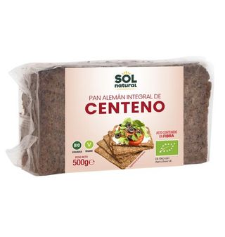 Pan Alemán Sol Natural Bio Centeno 500 G