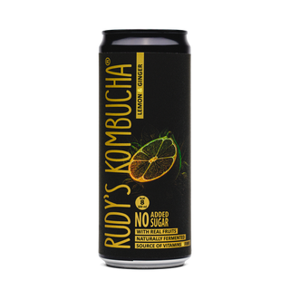 Kombucha de Limão e Gengibre