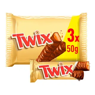Chocolatinas Twix Pack 3 Twix 150 Gr