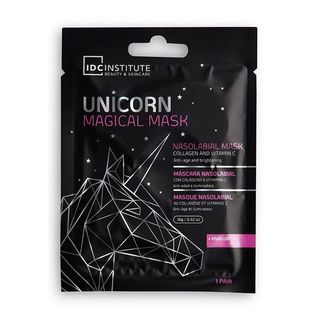 Mascarilla Nasolabial de Colágeno y Vitamina C Unicorn Magical Mask - IDC INSTITUTE - 1 unidad 8436576501498