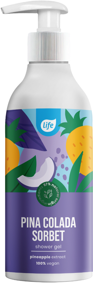 Life Pina Colada Sorbet Żel pod prysznic 400 ml
