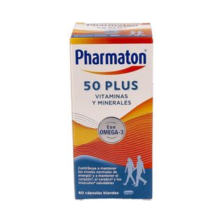 PHARMATON 50 PLUS 60 CAPS