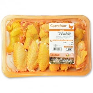 Alas De Pollo Certificado Carrefour 500 G Aprox