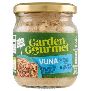 Garden Gourmet Vuna Preparato Vegano A Base Di Proteine Di Pisello Barattolo 175G
