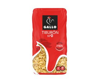 Pasta Tiburón Nº 0 Gallo Paquete de 450 G.