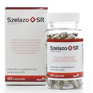 Szelazo+SR Suplement diety kapsułka o przedłużonym uwalnianiu (SR) 50,4 g (60 sztuk)