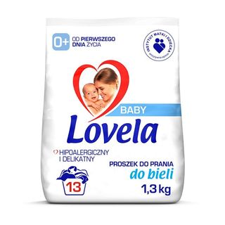 Lovela Baby Hipoalergiczny proszek do prania białego dla niemowląt 1,3 kg