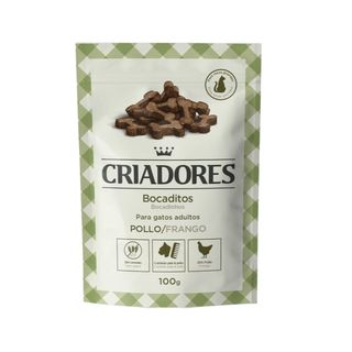 Criadores Bocaditos De Pollo Para Gatos De Razas Grandes 0.1Kg
