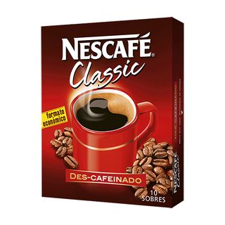 Café Descafeinado Nescafe 10X2G