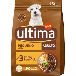 Comida Perro Adulto Mini Pollo, Paquete 1,50 Kg