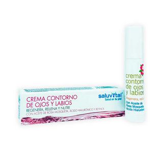 Aceite De Rosa Mosqueta Contorno De Ojos Y Labios 15 Ml Saluvital (8430653000133)