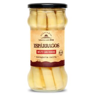 Espárragos Blancos Muy Gruesos 6/12 Piezas Vegecampo De Dia Frasco 320 G