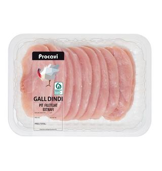 Filete Extrafino Pechuga Pavo 500 G Aprox.