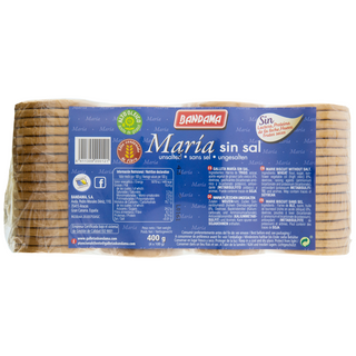 Galletas Bandama María Sin Sal 400Gr
