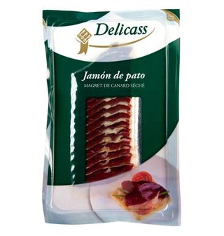 Jamón Pato Delicass Curado 50 G
