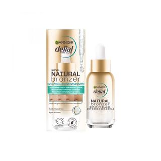 Natural Bronzer Gotas Faciales Autobronceadoras con Ácido hialurónico y Agua de coco - Garnier - 30 ml 3600542512848