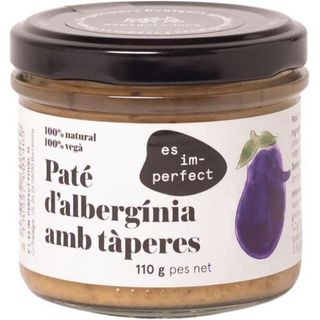 Paté de berengena con alcaparras ES IM-PERFECT, frasco 120 g (21986203)
