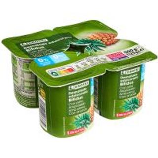 Bífidus 0% Con Piña Eroski 4X125 Gr. (9135070)