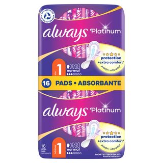Always Platinum Ultra Normal Plus Podpaski higieniczne, 16 szt.
