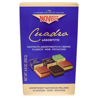 Novi Cuadro Assortito Classico - Noir - Pistacchio 250 g