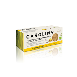 Galleta Integral Zumo Piña y Coco 115g S/g Carolina
