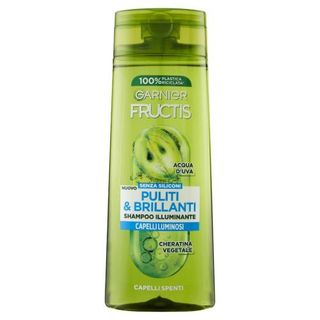 Garnier Fructis Shampoo Puliti & Brillanti, Shampoo Illuminante Per Capelli Spenti, 250 Ml - 153707