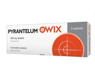 Pyrantelum Owix 250 mg 3 tabletek