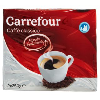 Carrefour Caffè Classico Miscela Tradizionale 2 X 250 G
