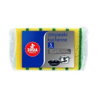 Zosia Samosia Zmywak kuchenny, 5 szt.