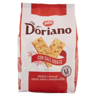 Doria Cracker Doriano con Sale Iodato sacco 700 g - 8000605820388
