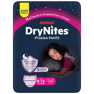 Braguitas Absorbentes Drynites Para Niñas De 8 A 15 Años 13 Uds (156147)