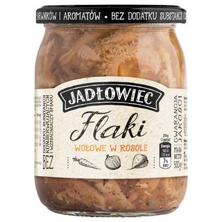 Jadłowiec Flaki wołowe w rosole, 500 g