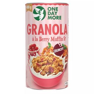 One Day More Granola A la Berry Muffin z żurawiną białą czekoladą 400 g
