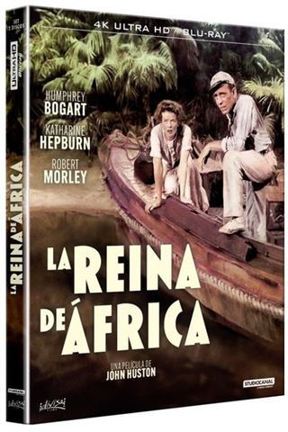 La Reina De África Ed Especial Funda - Uhd + Blu-Ray (8421394301467)
