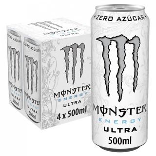 Monster Ultra White Lata Pack 4X50Cl.