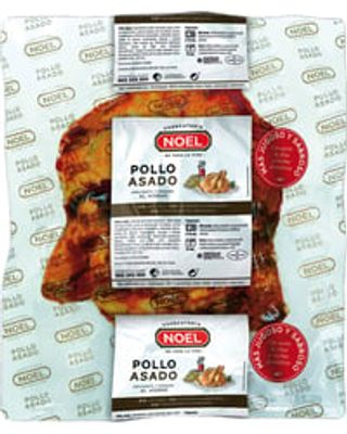 Frango assado Noel no forno unidade