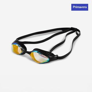 Gafas Natación Arena Airspeed Amarillo Negro Espejo.Talla única Negro