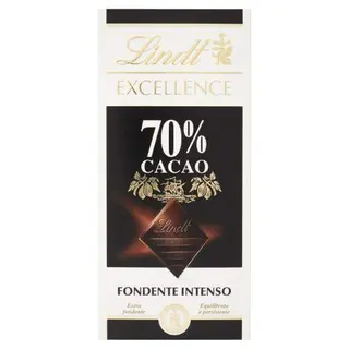 Lindt Excellence Tavoletta Cioccolato Fondente 70% 100 G