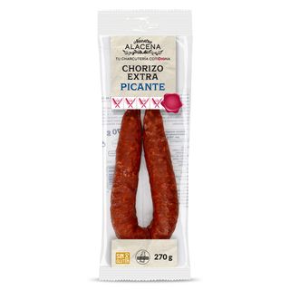 Chorizo Extra Picante Nuestra Alacena De Dia Bolsa 270 G