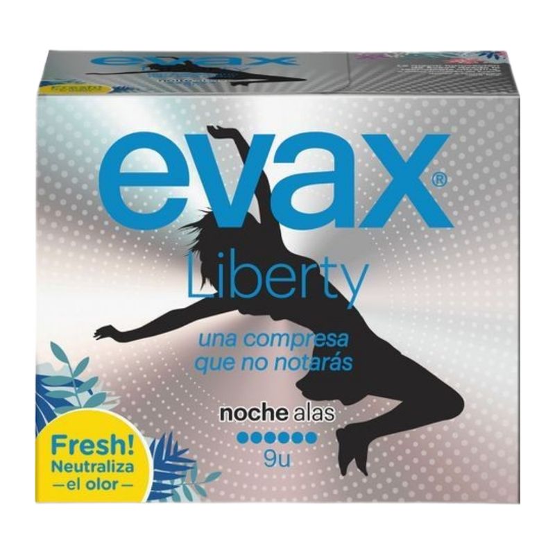 Evax Penso Higiénico Liberty Noite com Abas 9un