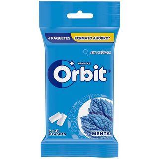 Chicle De Menta En Gragea Orbit, Pack 4X14 G (687806)