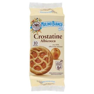 Mulino Bianco Crostatine Albicocca Merenda Con 100% Albicocche Italiane 10 Pezzi 400G - 127282