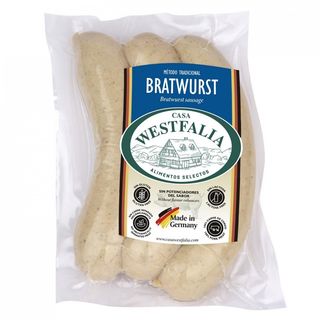 Salchichas Bratwurst Casa Westfalia 270 Gr./3 Piezas