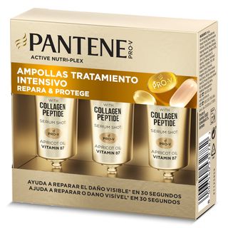 Ampollas Rescate 1 Min Tratamiento Intensivo Pantene Caja 3 Unidades