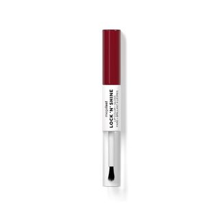 Duo de labios Mega Last Lock 'n Shine Lip Color + Gloss - Wet N Wild - Rojo 77802156969