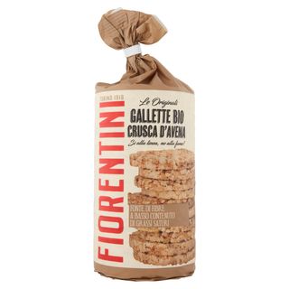 Fiorentini le Originali Gallette Bio Crusca d'Avena 100 g